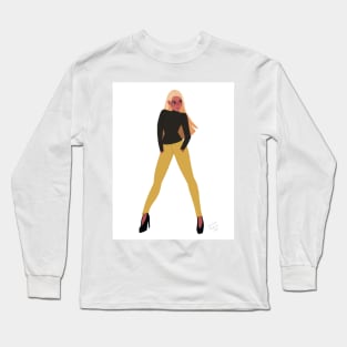 Fierce girl Long Sleeve T-Shirt